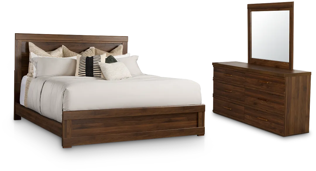 Atlantic Mid Tone Panel Bedroom