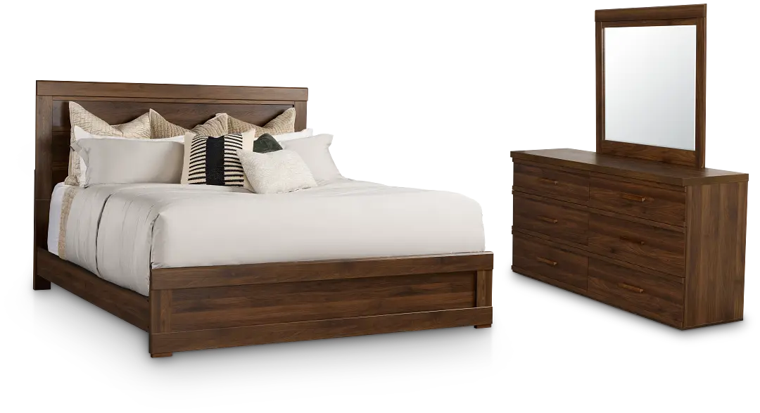 Atlantic Mid Tone Panel Bedroom Atlantic Mid Tone Panel Bedroom