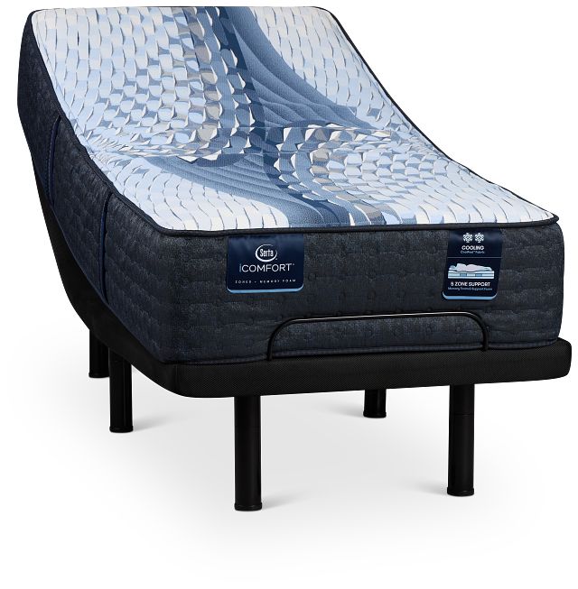 Serta Icomfort Iona Medium Elite Adjustable Mattress Set