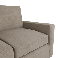 Siesta Victory Taupe Fabric Loveseat
