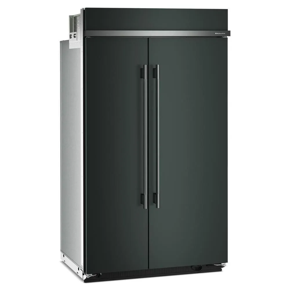 Kitchenaid 748 Series Green 48" Built In Side By Side Refrigerator