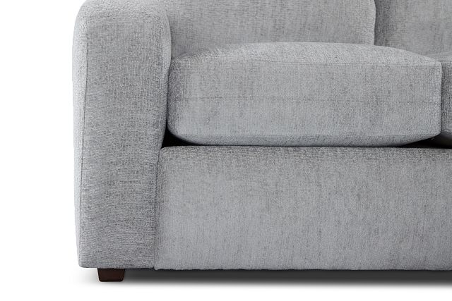 Colby Gray Micro Right Chaise Sectional