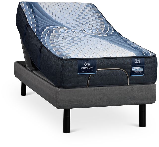 Serta Icomfort Aveda Plush Motion Perfect 4 Adjustable Base Set