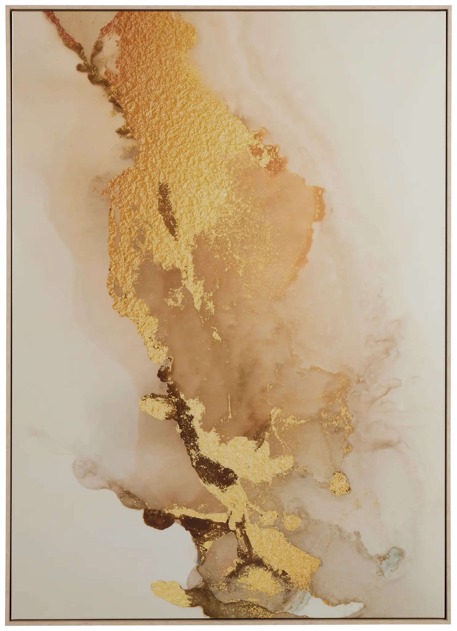 Dustin Gold Framed Canvas Wall Art Dustin Gold Framed Canvas Wall Art