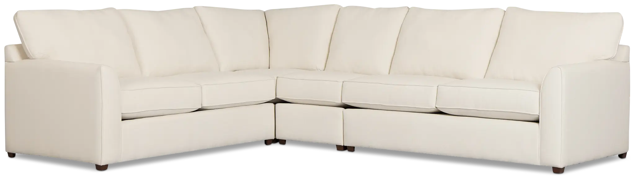 Tate Light Beige Fabric Medium Two-arm Sectional Tate Light Beige Fabric Medium Two-arm Sectional