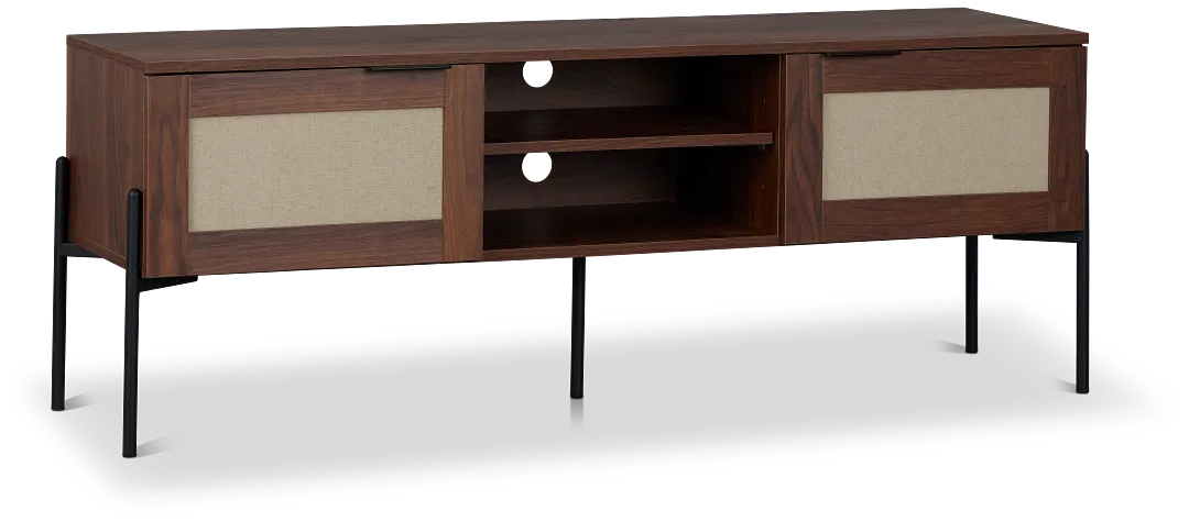 Walker Dark Tone Storage Tv Stand