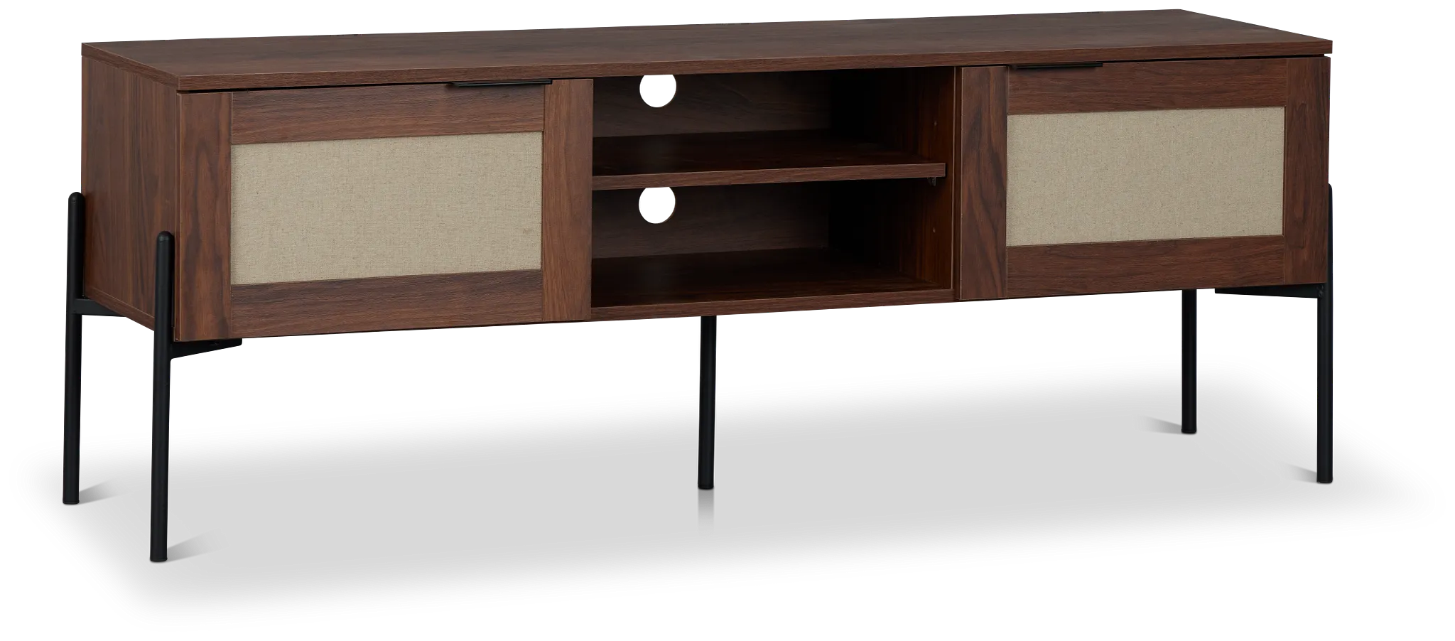 Walker Dark Tone Storage Tv Stand