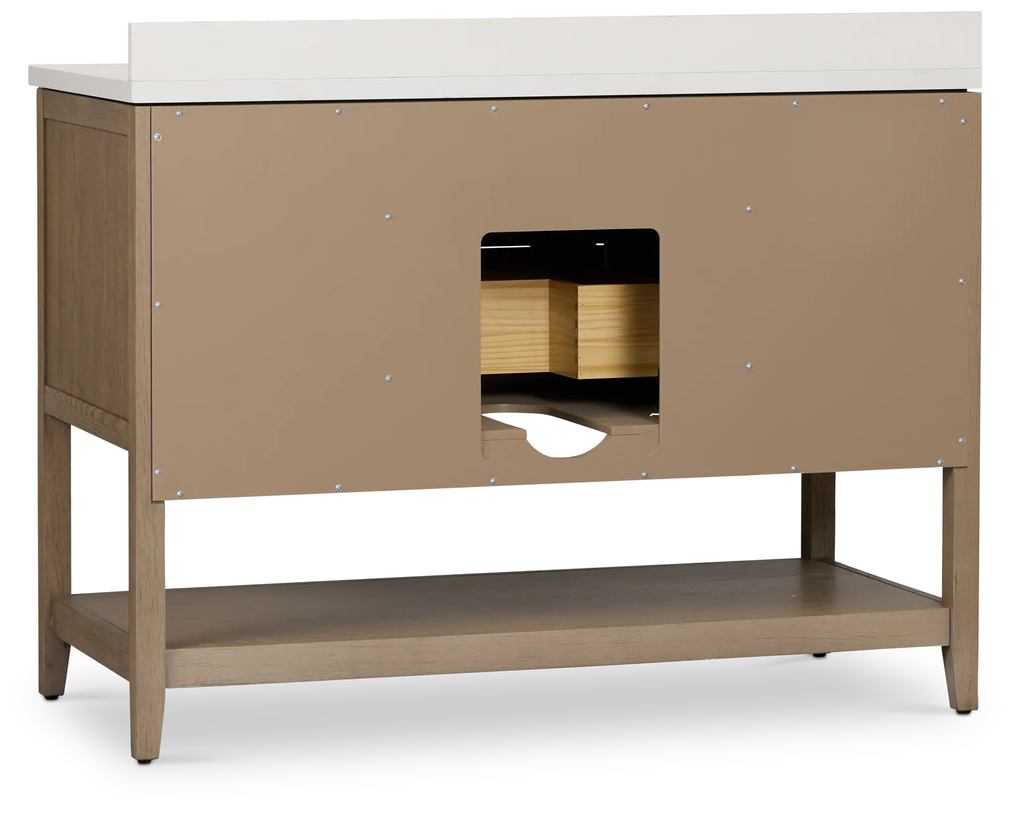 Alden Light Gray 48" Single Bathroom Vanity Alden Light Gray 48" Single Bathroom Vanity