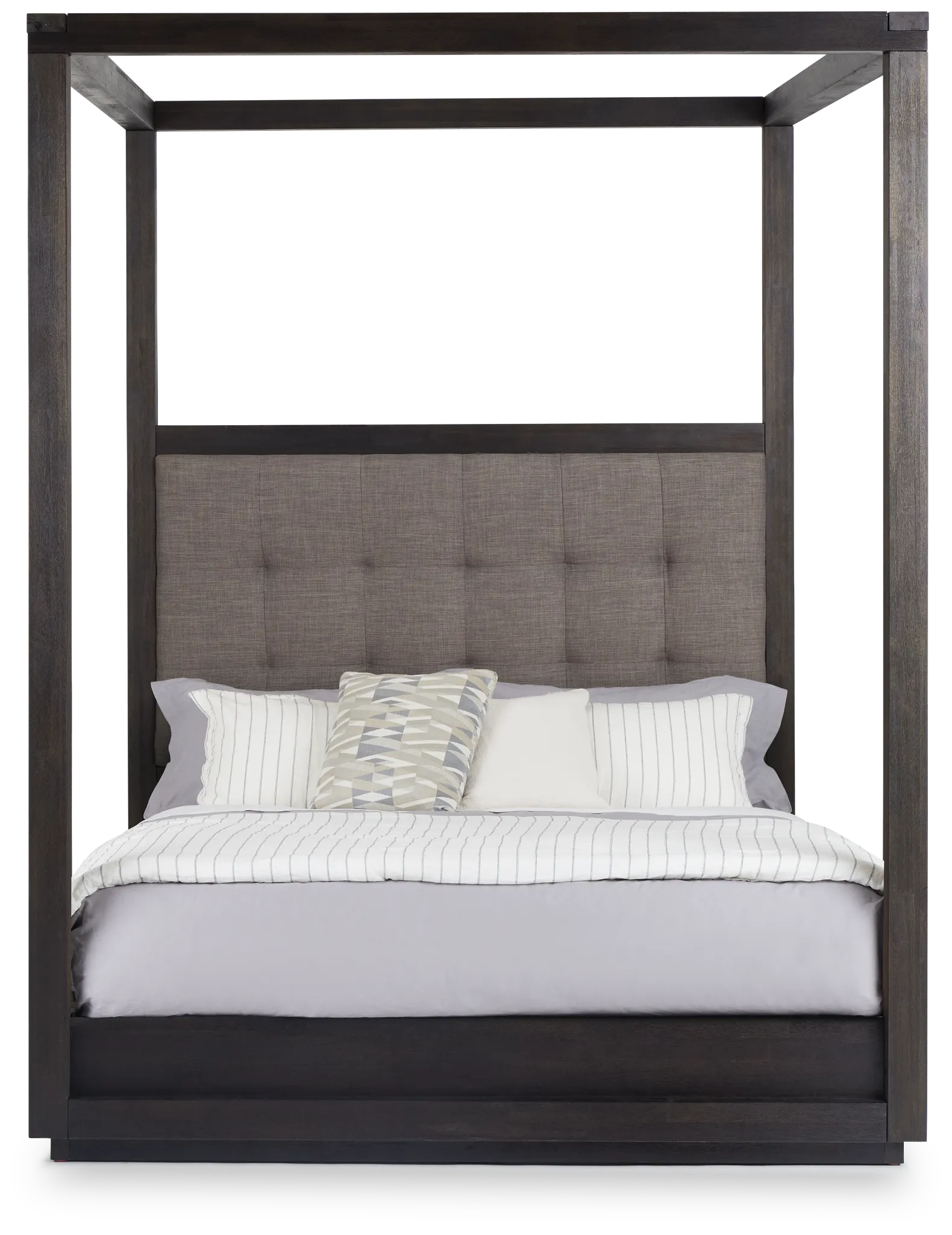 Madden Gray Uph Canopy Bed