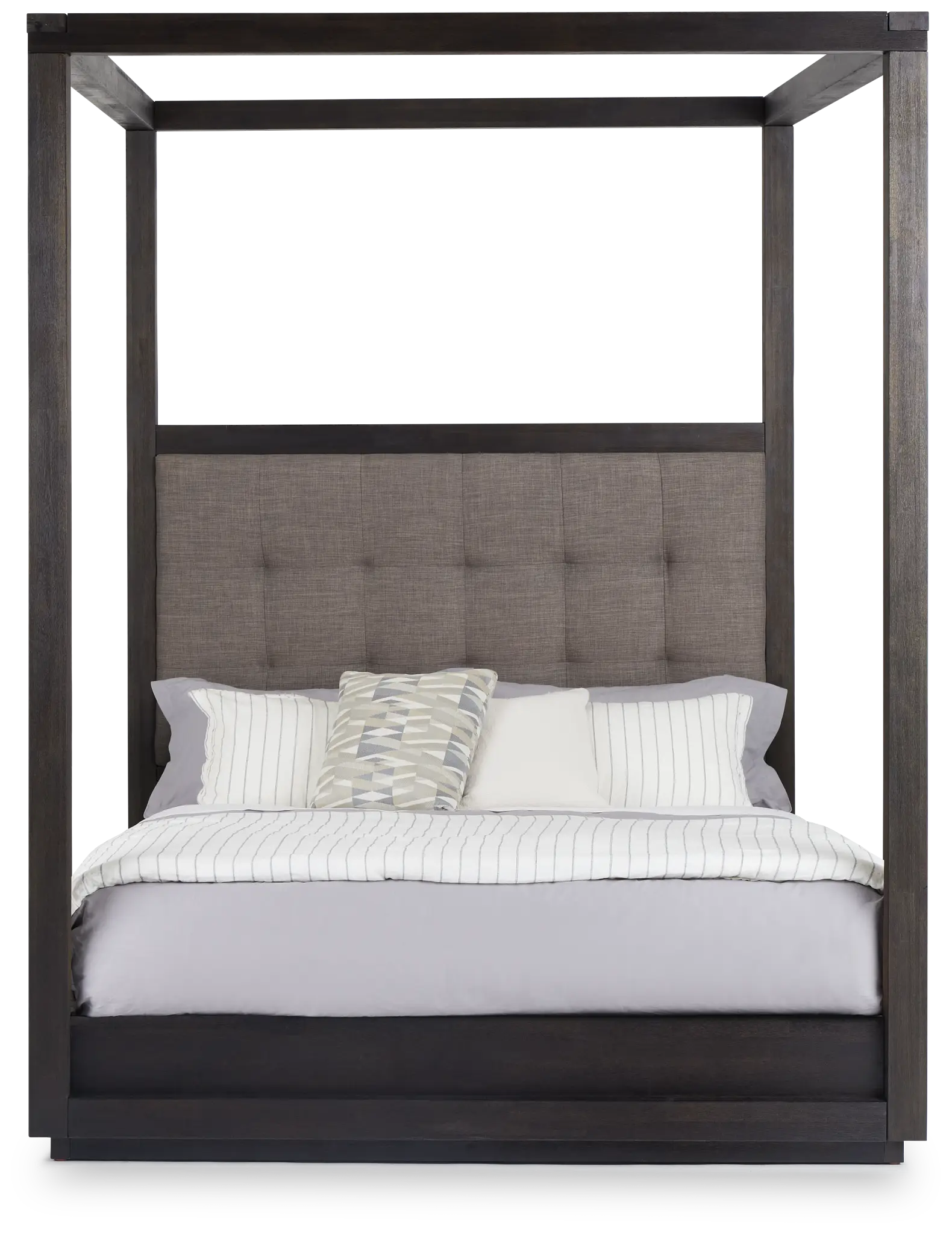 Madden Gray Uph Canopy Bed Madden Gray Uph Canopy Bed