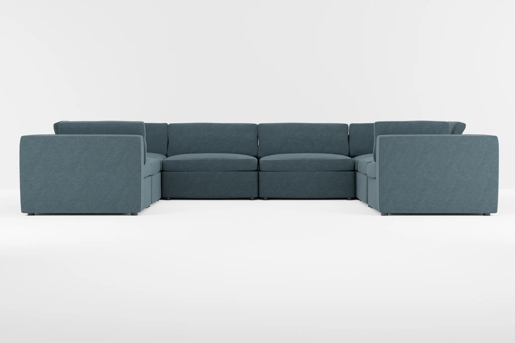 Destin Elevation Dark Blue Fabric 8-piece Modular Sectional Destin Elevation Dark Blue Fabric 8-piece Modular Sectional