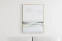 Nalah Light Gray Framed Wall Art