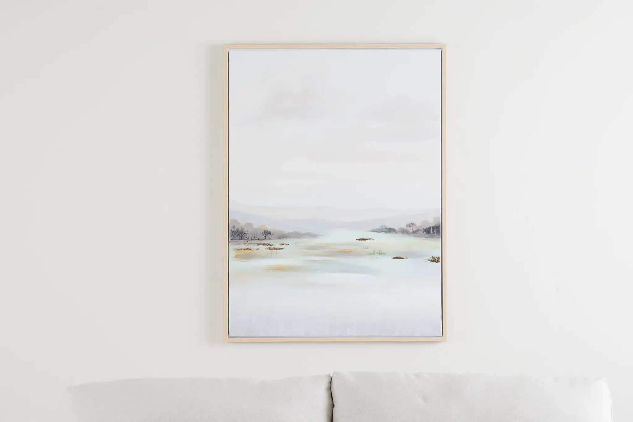 Nalah Light Gray Framed Wall Art Nalah Light Gray Framed Wall Art