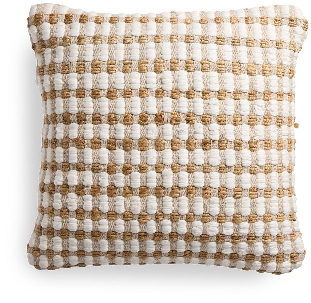 Passo Ivory Rectangular Accent Pillow