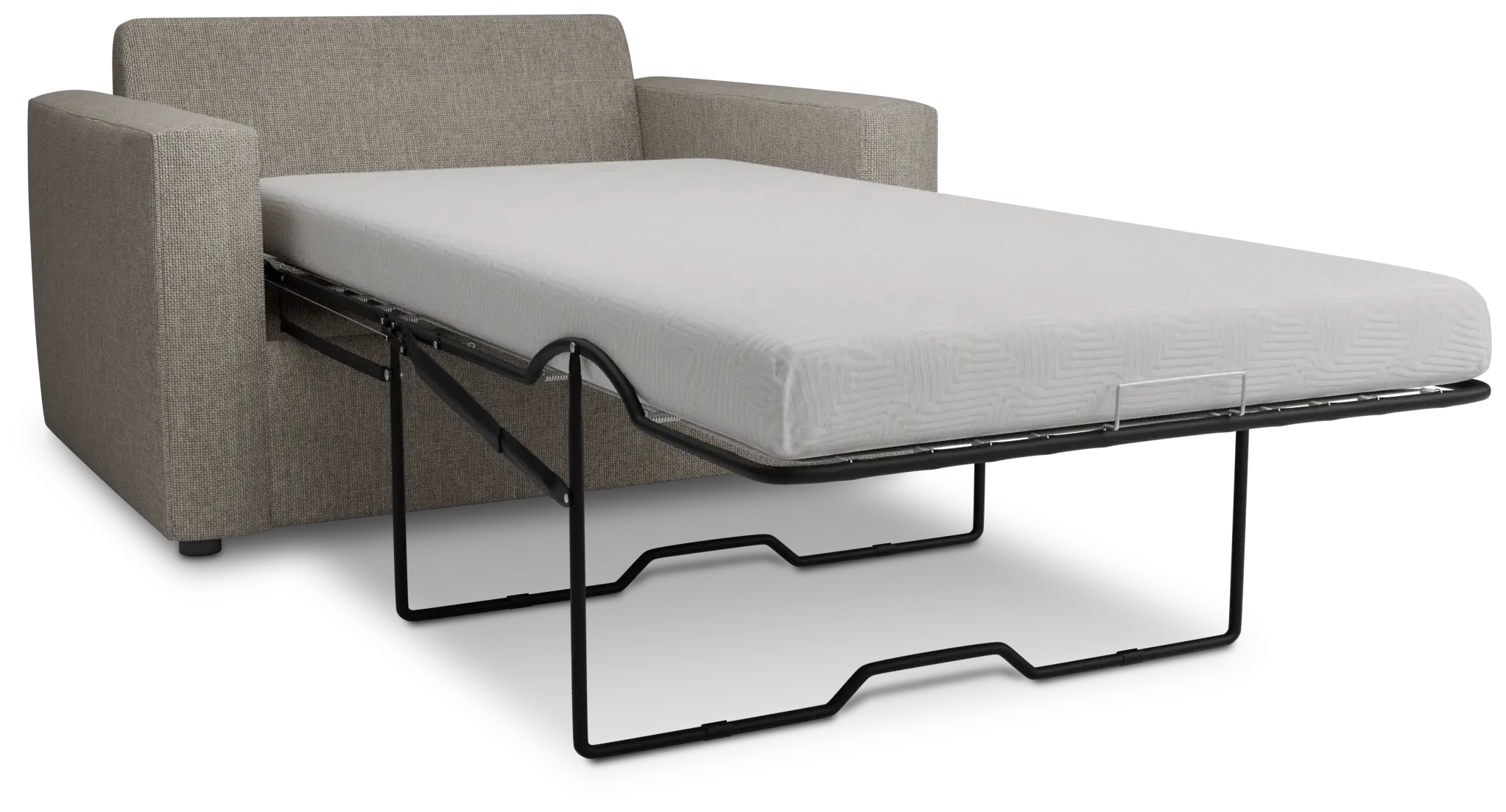 Siesta Elevation Khaki Fabric Cooling Memory Foam Sleeper Siesta Elevation Khaki Fabric Cooling Memory Foam Sleeper