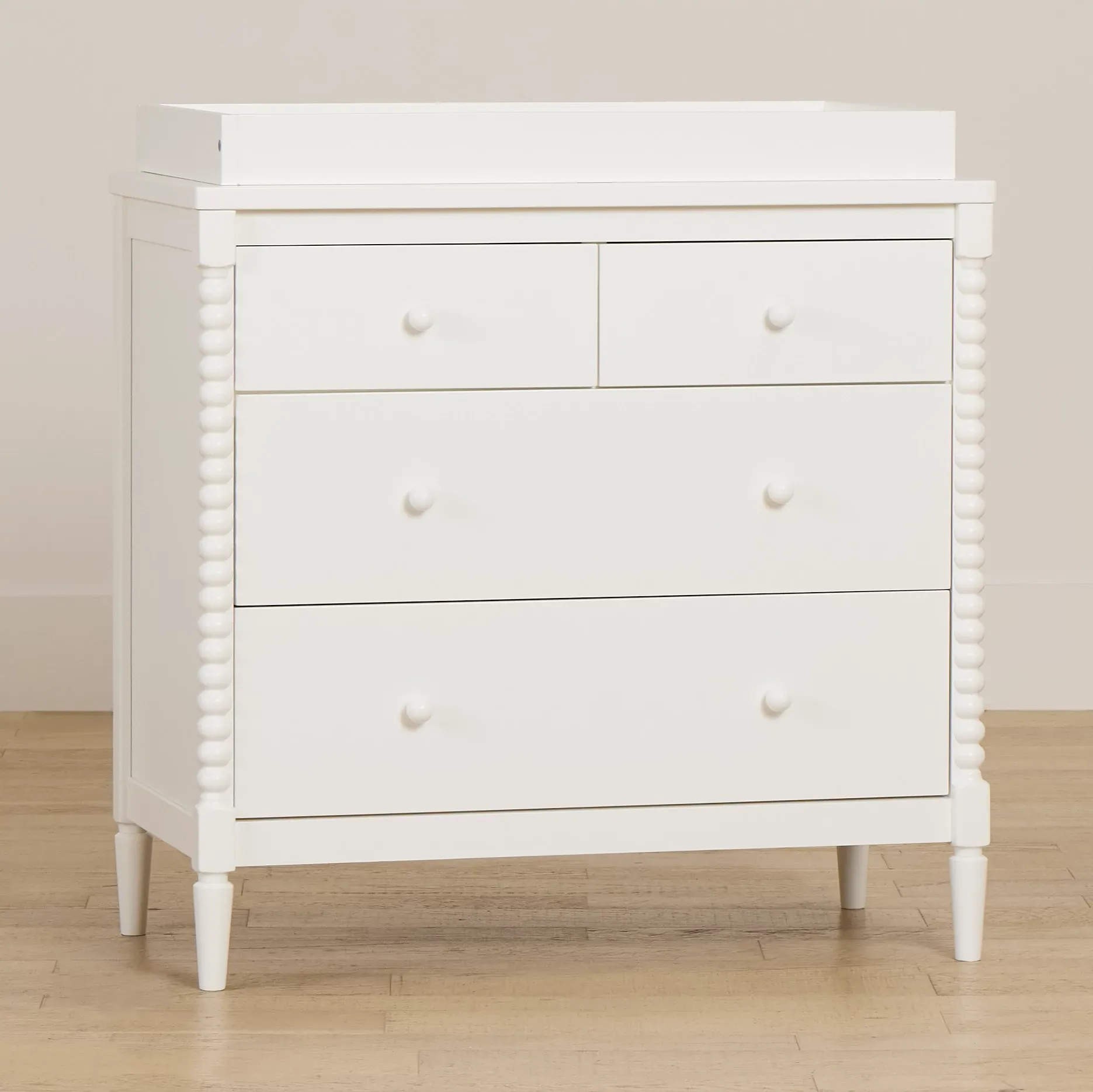 Lola White Youth Dresser