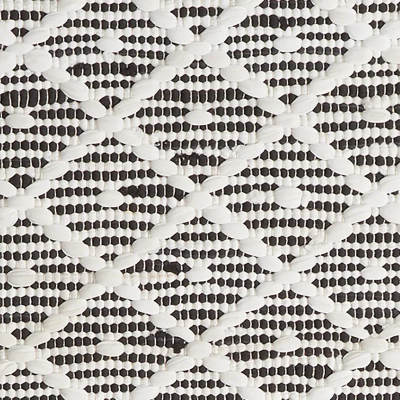 Auster Black 2x3 Area Rug