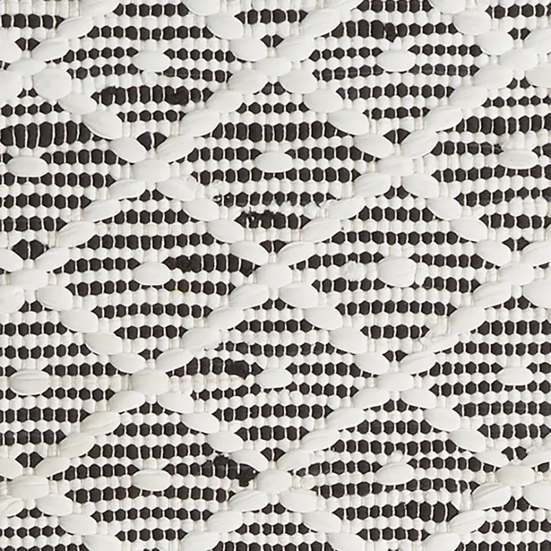 BLACK Auster Black 2x3 Area Rug