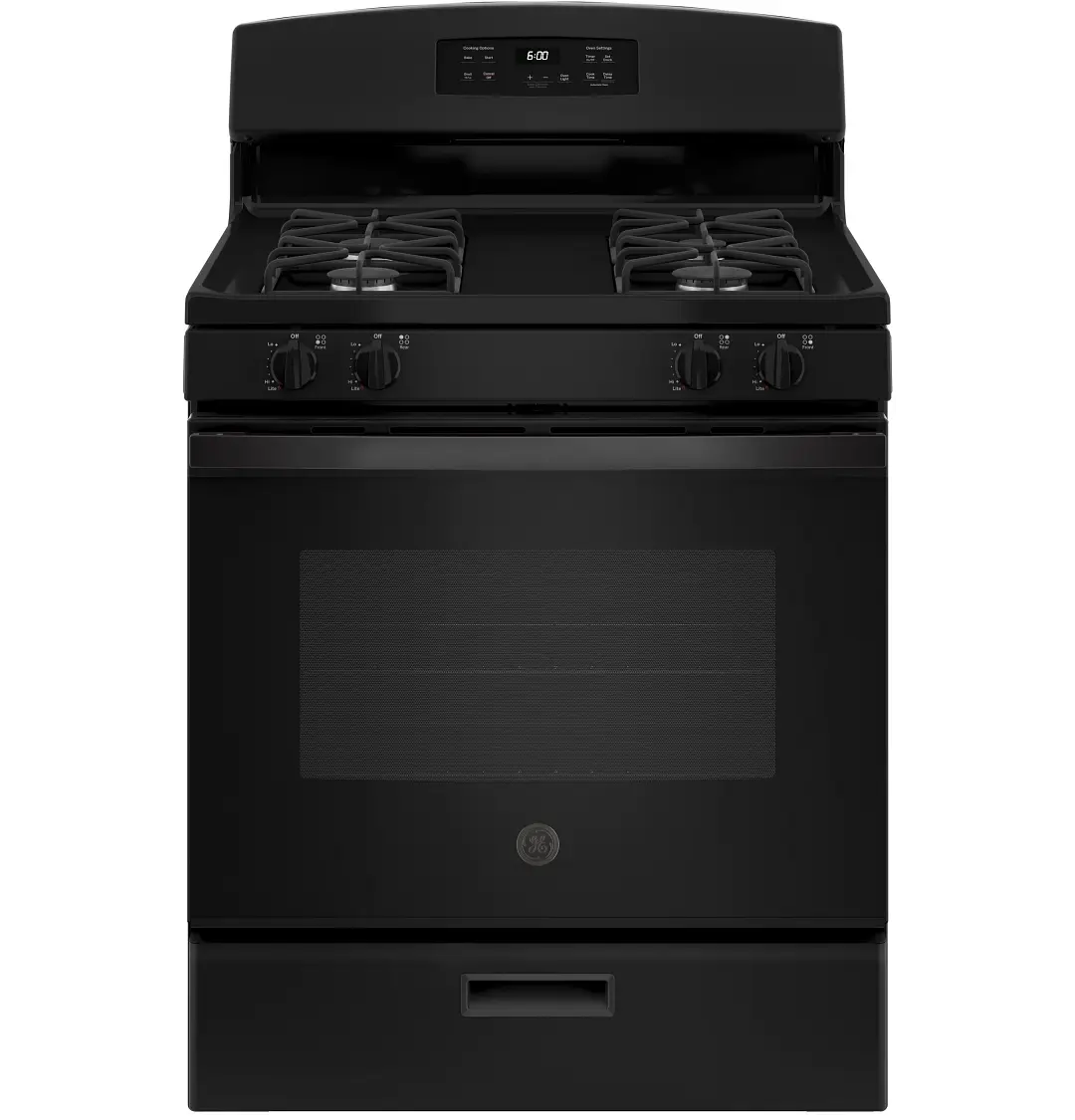 Ge 60 Series Black 30" Gas Range Ge 60 Series Black 30" Gas Range