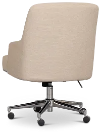 Kamri Light Beige Desk Chair