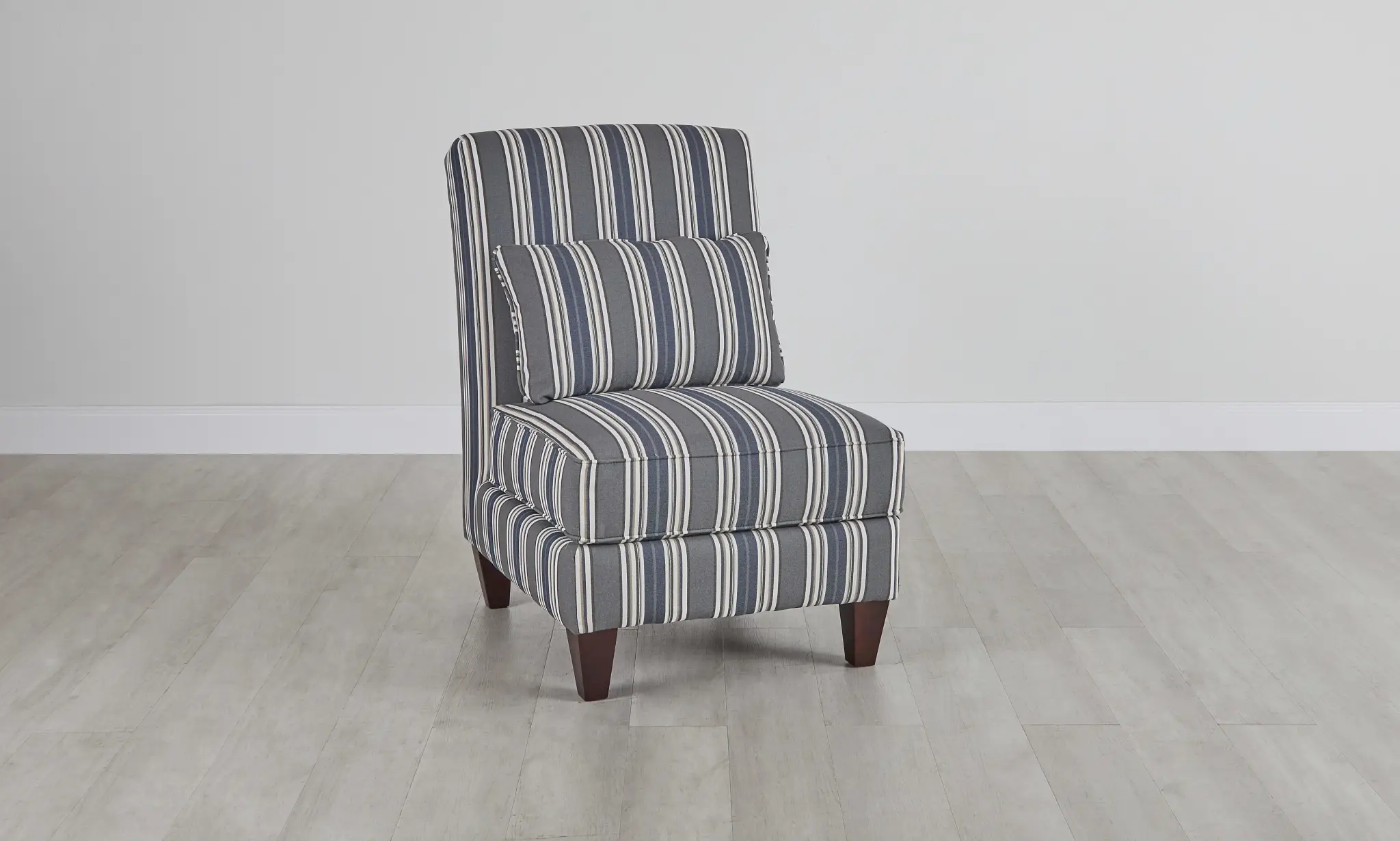 Amuse Blue Stripe Accent Chair Amuse Blue Stripe Accent Chair