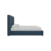 Grayton Elite Navy 54" Upholstered Platform Bed