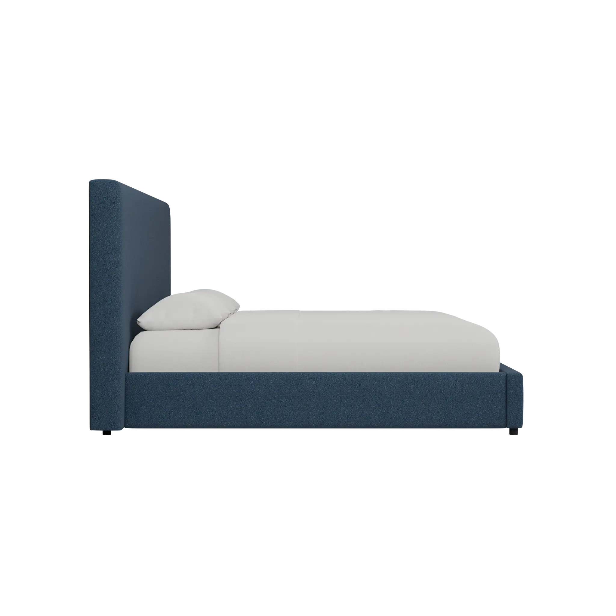 Grayton Elite Navy 54" Upholstered Platform Bed Grayton Elite Navy 54" Upholstered Platform Bed