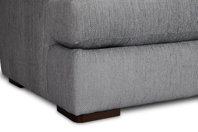 Alpha Light Gray Fabric Chair