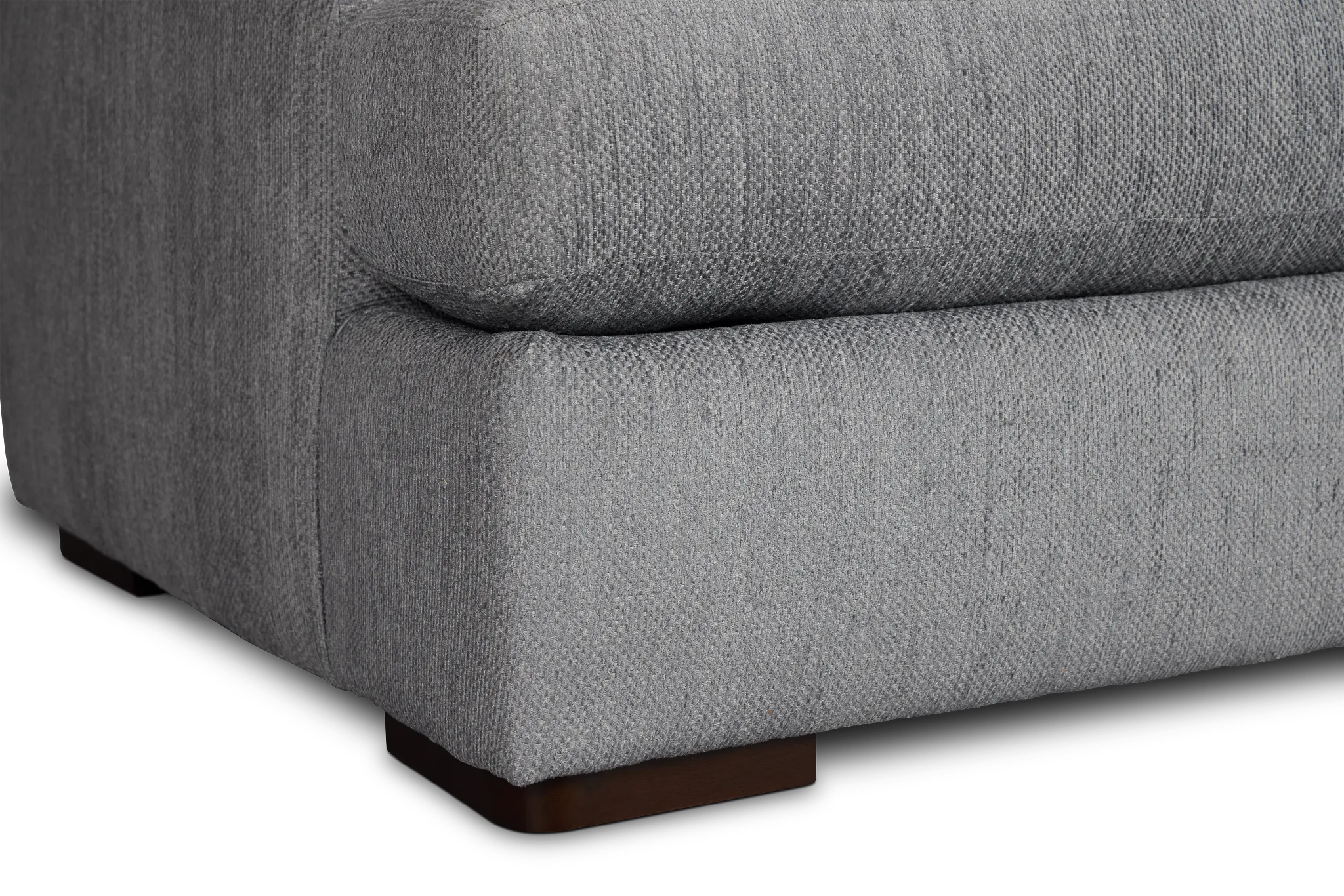 Alpha Light Gray Fabric Chair