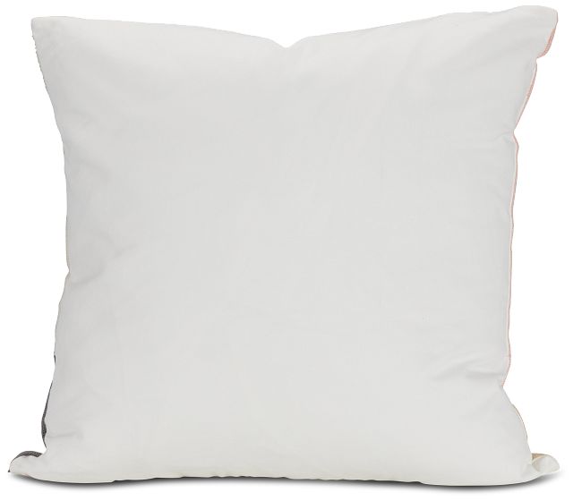 Lita Multicolored 22" Square Accent Pillow