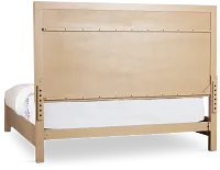 Vail Light Tone Panel Bed
