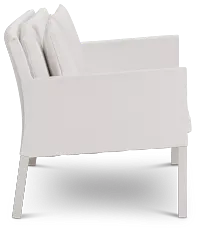 Lisbon2 White Sofa