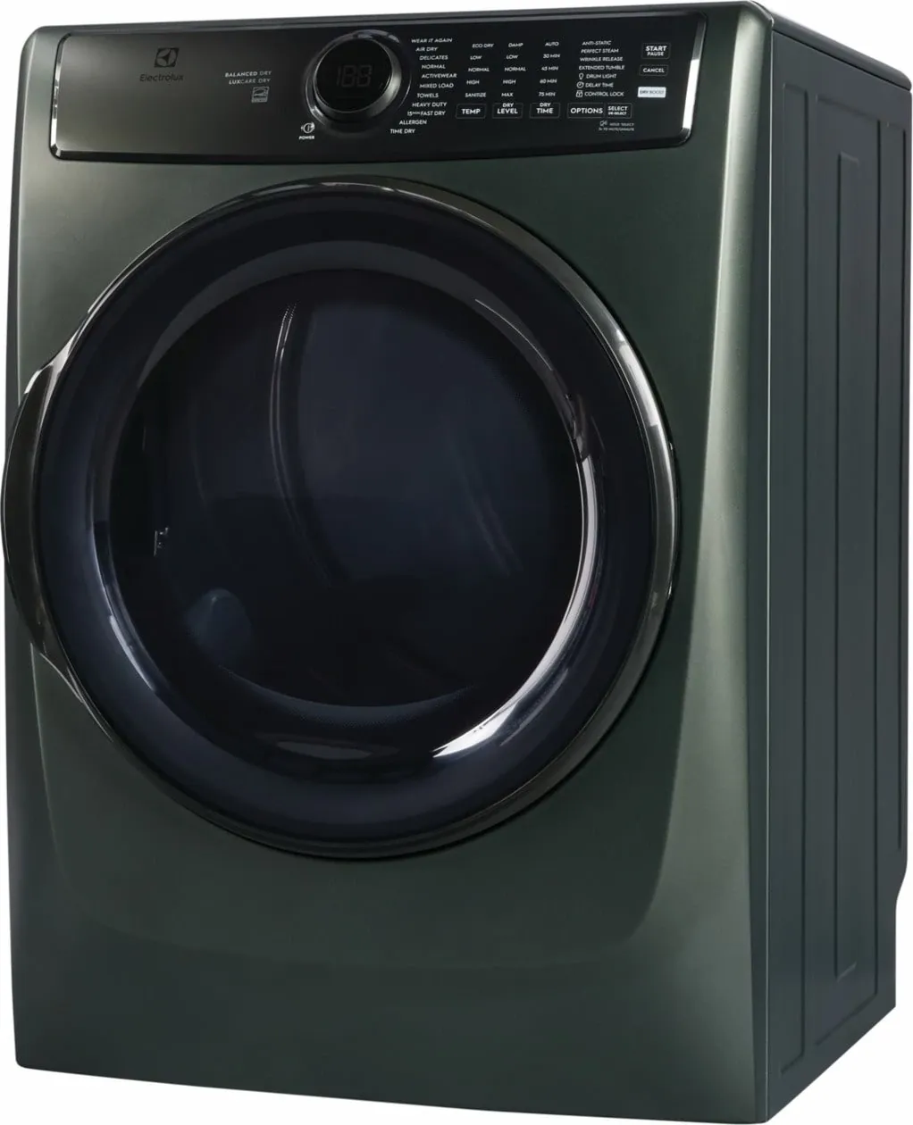 Electrolux 7738 Series Green Front Load Gas Dryer