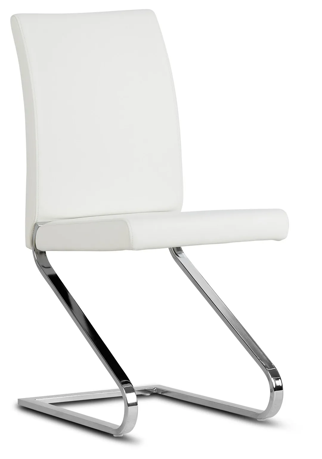 Corsica White Upholstered Side Chair