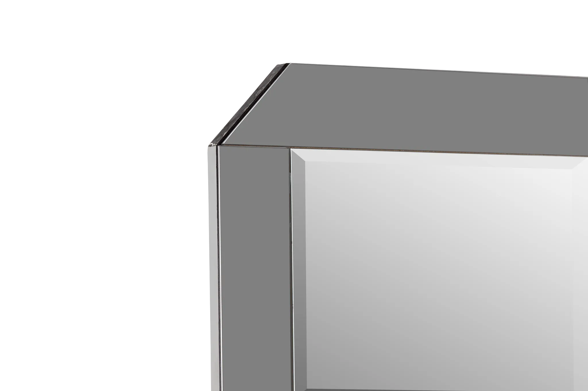 Cortina Gray Dresser & Mirror