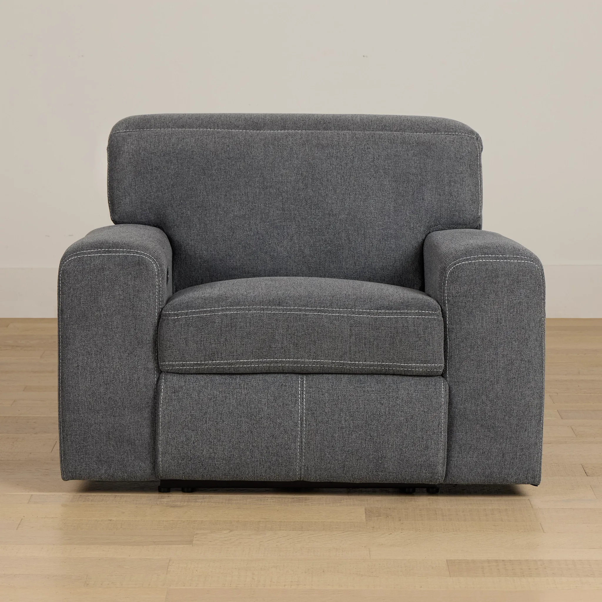 Callum Dark Gray Fabric Power Recliner