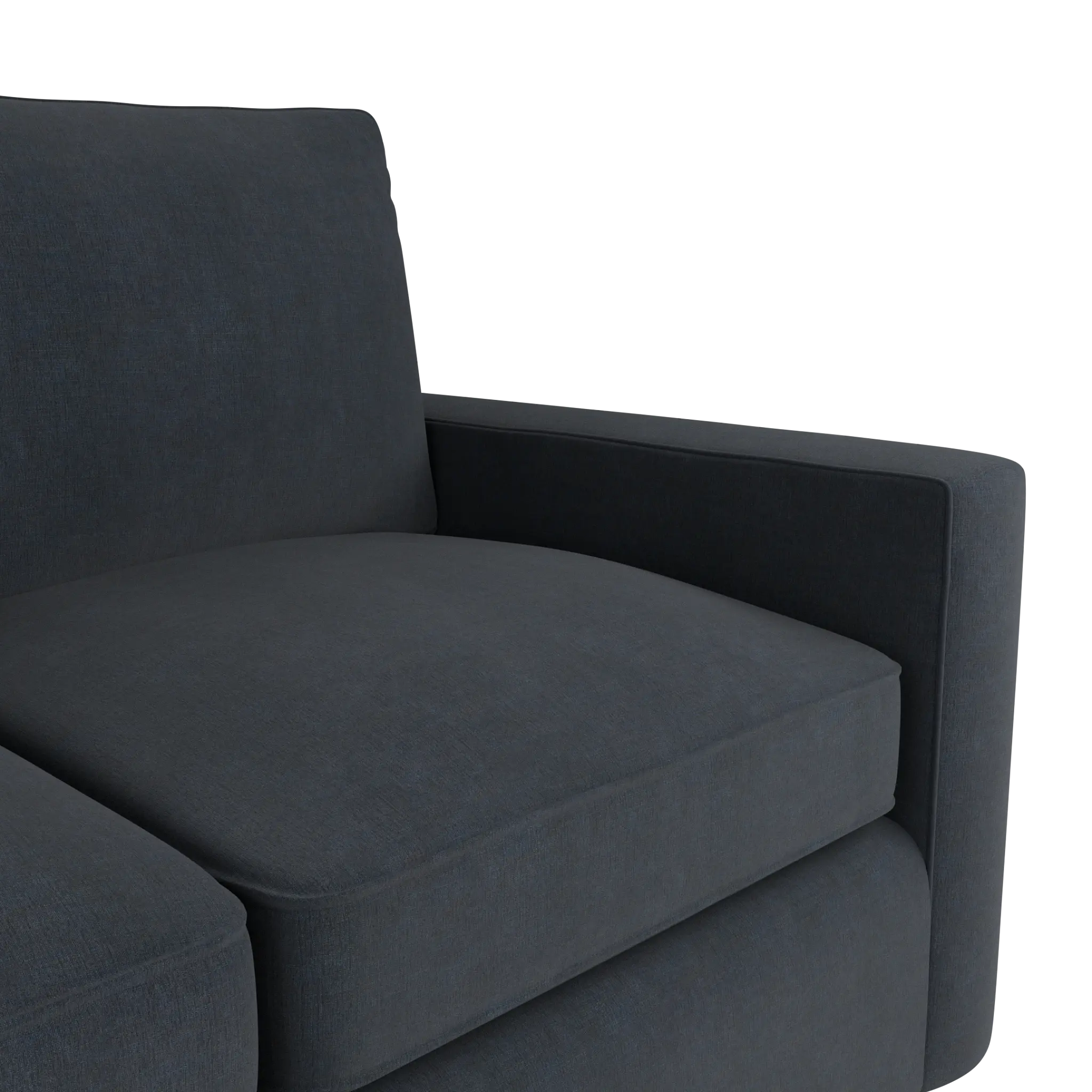 Siesta Victory Dark Blue Fabric Memory Foam Sleeper Siesta Victory Dark Blue Fabric Memory Foam Sleeper