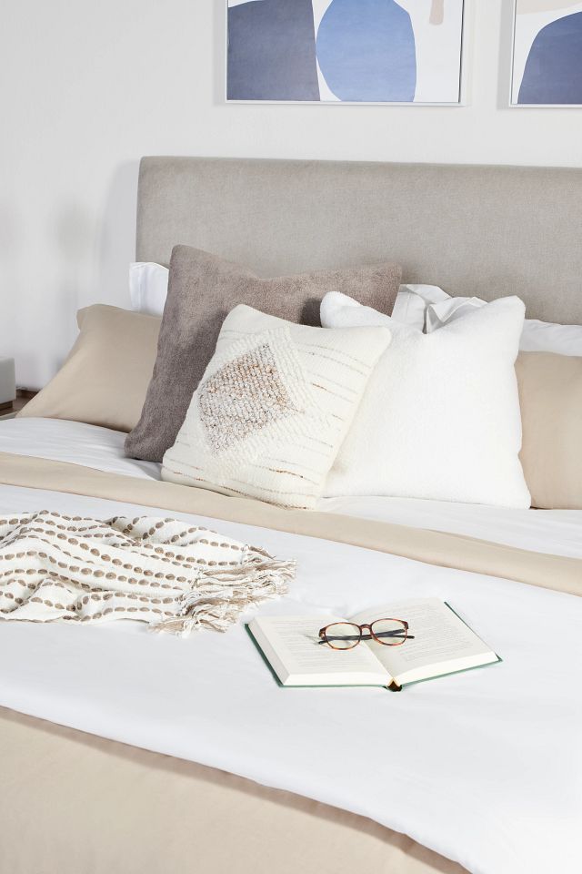 Rest & Renew Cotton Sateen White 300 Thread Duvet Set
