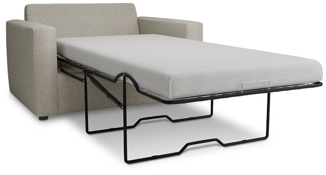 Siesta Elite Gray Fabric Memory Foam Sleeper