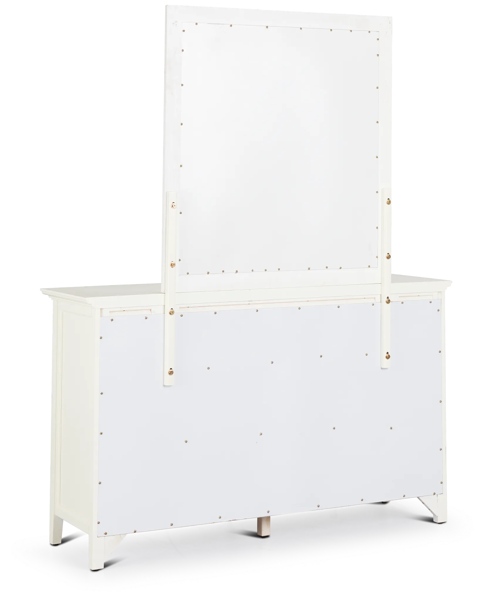 Spencer Ivory Dresser & Mirror
