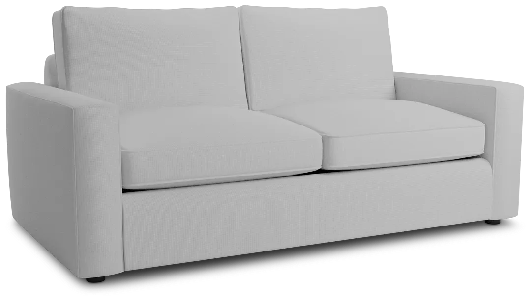 Siesta Suave White Fabric Cooling Memory Foam Sleeper