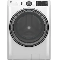 Ge 655 Series White Front Load Washer