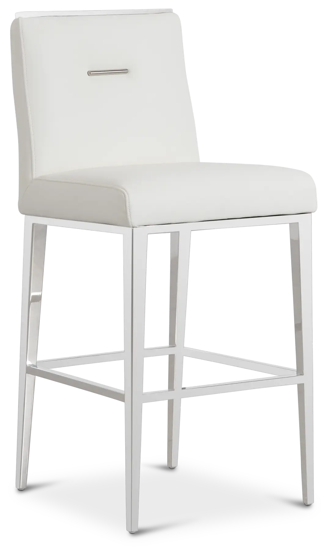 Alameda White 30" Upholstered Barstool Alameda White 30" Upholstered Barstool