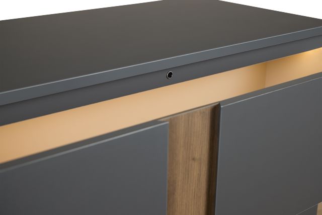 Brasilia Gray Drawer Chest