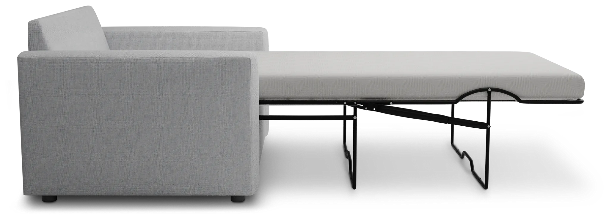 Siesta Delray Pewter Fabric Cooling Memory Foam Sleeper