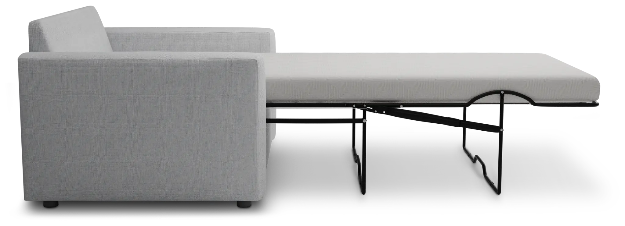 Siesta Delray Pewter Fabric Cooling Memory Foam Sleeper Siesta Delray Pewter Fabric Cooling Memory Foam Sleeper