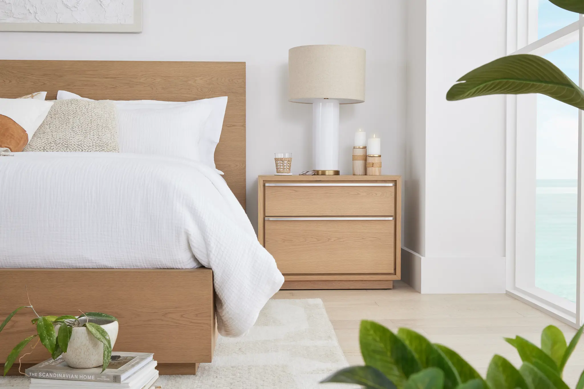 Haven Light Tone Platform Bed Haven Light Tone Platform Bed