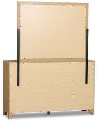 Delray Light Tone Dresser & Mirror