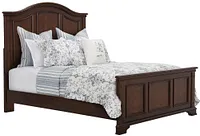 Savannah Dark Tone Panel Bed