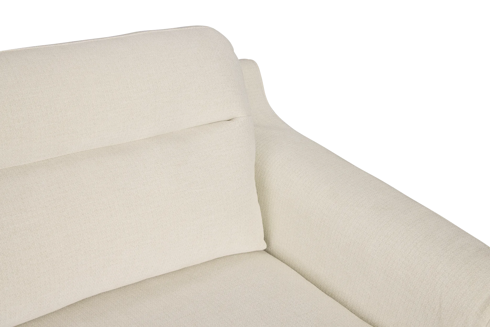 Talia Light Beige Fabric Sofa